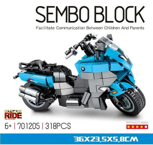 Mandotos motorcycle model educational toy with detailed plastic motorcycle replica for kids' learning and play.