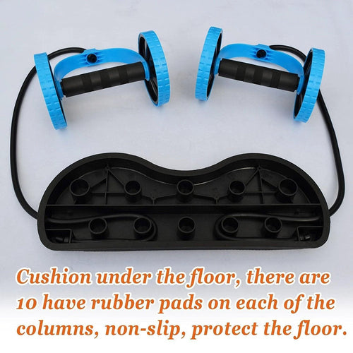 Mandotos multi-function puller abdominal muscle wheel and fitness roller for core strength and exercise training.