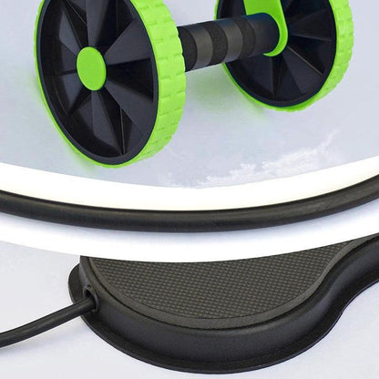 Mandotos multi-function puller abdominal muscle wheel and fitness roller for core workouts and abdominal exercises.