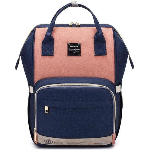Mandotos Mummy Maternity Bag with multiple compartments and handles, designed for stylish and practical maternity needs.