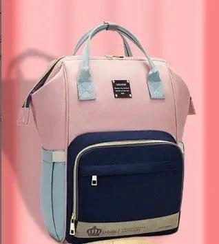 Mandotos Mummy Maternity Bag with multiple compartments and adjustable straps, designed for new mothers and baby essentials.