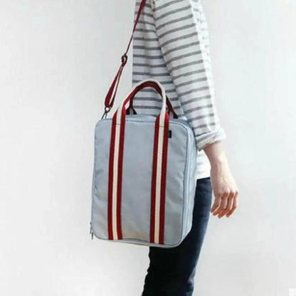Mandotos men's and women's large capacity luggage and business bags with waterproof sleeves, suitable for travel and daily use.