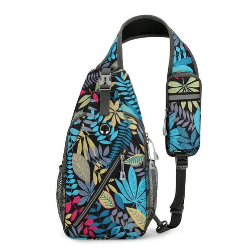 Mandotos men's multifunctional canvas shoulder crossbody bag with durable design and multiple compartments for everyday use.