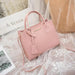Mandotos personality messenger bag with one-shoulder design and space for mobile phone, stylish accessory for everyday use.
