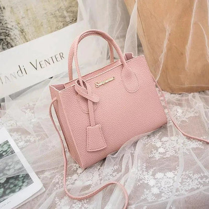 Mandotos personality messenger bag with one-shoulder design and space for mobile phone, stylish accessory for everyday use.