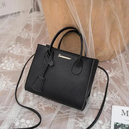 Mandotos personality messenger bag with one-shoulder design and mobile phone pocket, stylish and functional accessory.