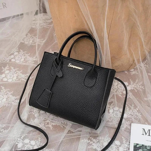 Mandotos personality messenger bag with one-shoulder design and mobile phone pocket, stylish and functional accessory.