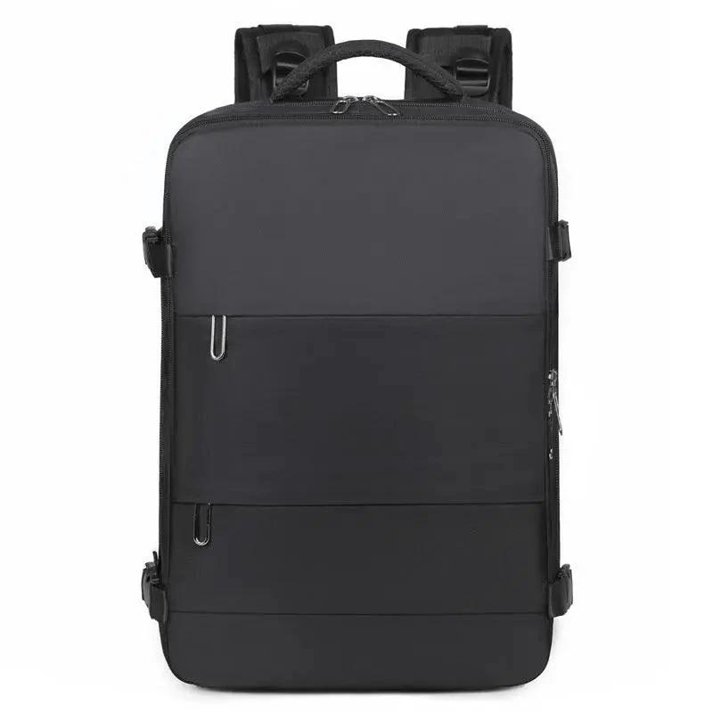 Mandotos large-capacity female travel backpack with dry and wet compartments, suitable for luggage, travel, and college use.