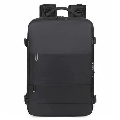 Mandotos large-capacity female travel backpack with dry and wet compartments, suitable for luggage, travel, and college use.