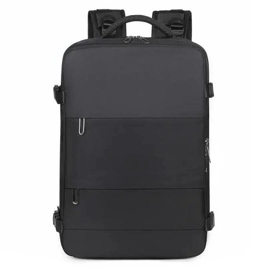 Mandotos large-capacity female travel backpack with dry and wet compartments, suitable for luggage, travel, and college use.
