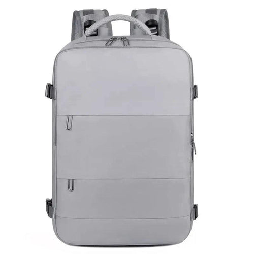 Mandotos large-capacity travel backpack for women with dry and wet compartments, ideal for luggage, college, and travel.