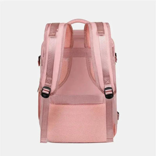 Mandotos large-capacity travel backpack for women with dry and wet compartments, suitable for luggage, computers, and college students