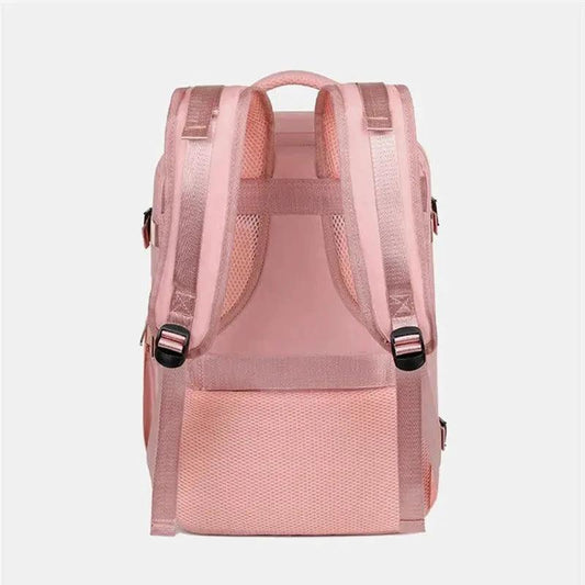 Mandotos large-capacity travel backpack for women with dry and wet compartments, suitable for luggage, computers, and college students