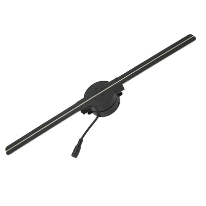 Mandotos NextGen 3D Ad Fan with sleek design and adjustable blades, ideal for creating eye-catching visual displays