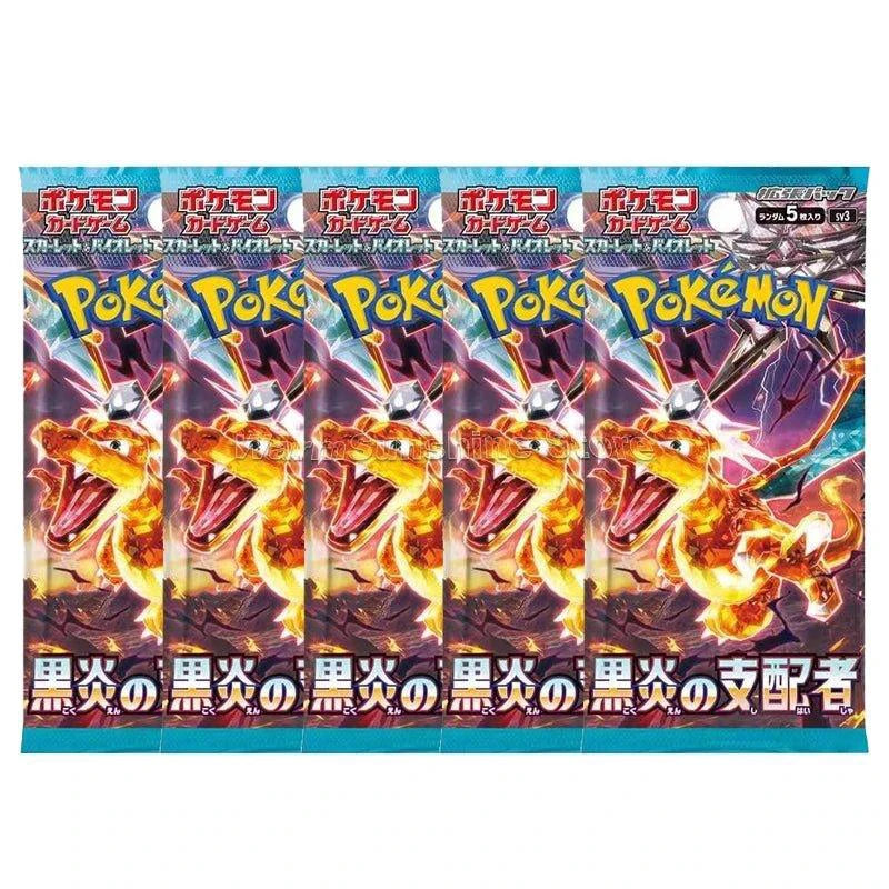 Japanese Pokémon Card Game PTCG single pack featuring SV1V, SV1A, SV2D, SV2P, SV2A, 151, SV3, SV3A Bale Off cards by Mandotos.
