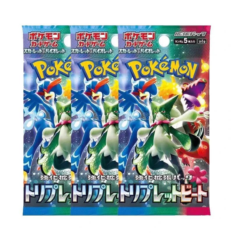 Mandotos Original Pokémon Card Game PTCG Japanese Edition single pack with SV1V, SV1A, SV2D, SV2P, 151, SV3, SV3A Bale Off cards