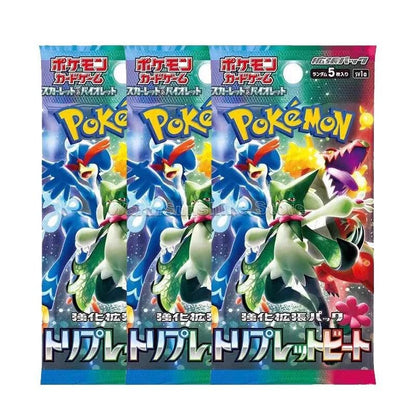 Mandotos Original Pokémon Card Game PTCG Japanese Edition single pack with SV1V, SV1A, SV2D, SV2P, 151, SV3, SV3A Bale Off cards