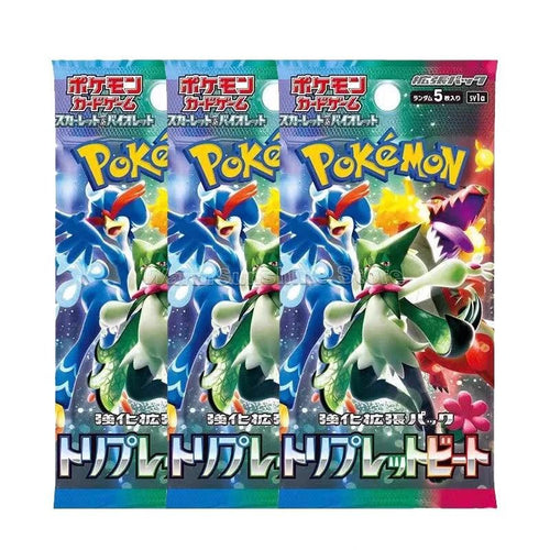 Mandotos Original Pokémon Card Game PTCG Japanese Edition single pack with SV1V, SV1A, SV2D, SV2P, 151, SV3, SV3A Bale Off cards