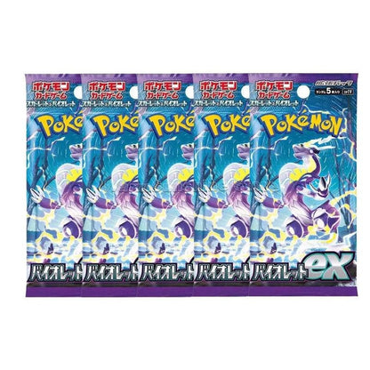 Mandotos Japanese Pokémon Card Game PTCG single pack featuring SV1V, SV1A, SV2D, SV2P, SV2A, 151, SV3, SV3A Bale Off cards