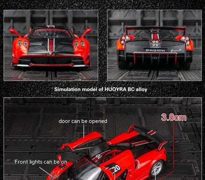 Mandotos Pagani Fengshen Sport Model Replica showcasing detailed exterior design and vibrant color.