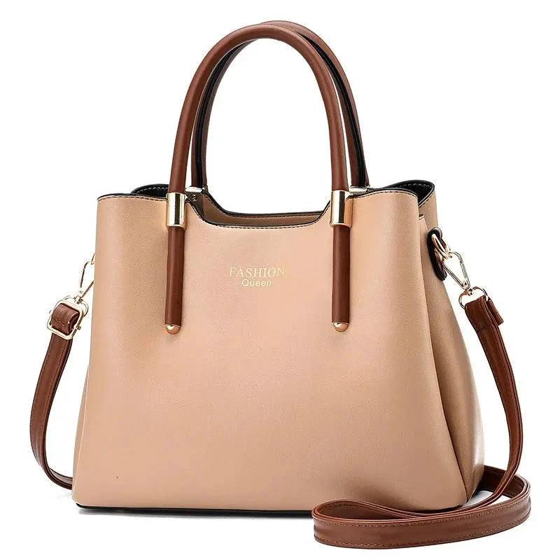 Mandotos popular big shoulder bag with spacious design, suitable as messenger or handbag, in stylish, versatile material.