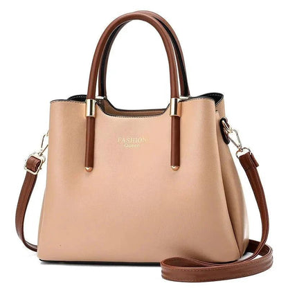 Mandotos popular big shoulder bag with spacious design, suitable as messenger or handbag, in stylish, versatile material.