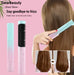 Mandotos portable 2-in-1 hair styler with curling and straightening plates, compact and easy to use for versatile hair styling.