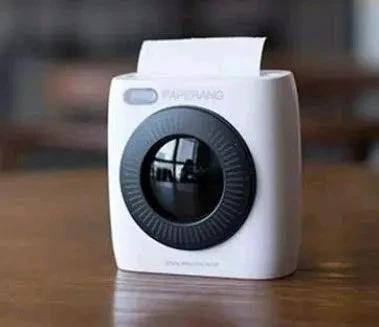 Mandotos portable Bluetooth thermal photo printer, mini mobile printer for on-the-go photo printing, compact and lightweight design.