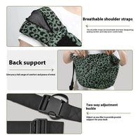 Mandotos portable one-shoulder strap designed for big baby carriers, adjustable and comfortable for secure carrying.
