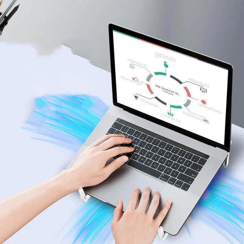 Mandotos portable slim smart laptop cooling pad with USB 3 fans, designed for 17-inch gaming and notebook PCs.
