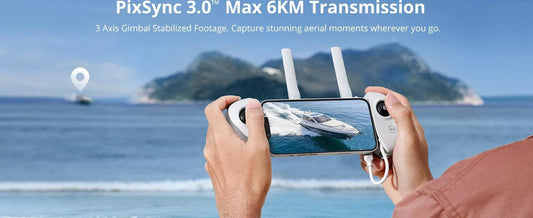 Mandotos Potensic C0 Mini Drone with 3-axis gimbal, 4K camera, GPS, brushless motors, compact quadcopter for travel and gifts