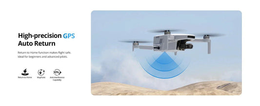 Mandotos Potensic C0 Mini Drone with 3-axis gimbal, 4K camera, GPS, and brushless motor for travel and outdoor photography.