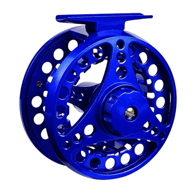Mandotos Precision Cast Fishing Reel with metal spool and ergonomic handle for smooth casting and reeling.
