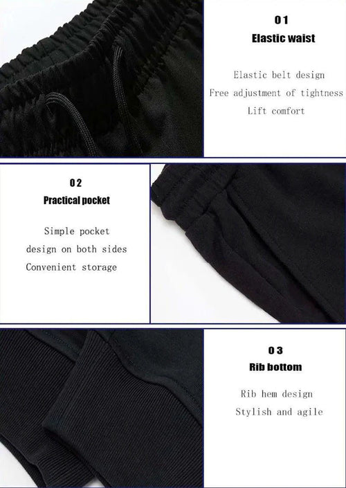 Mandotos PUAIA Print men's jogger pants in solid color, suitable for autumn/winter, featuring a loose fit and streetwear style.