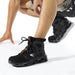 Mandotos puncture-proof work shoes with reinforced sole, durable safety footwear designed for industrial and construction environments.