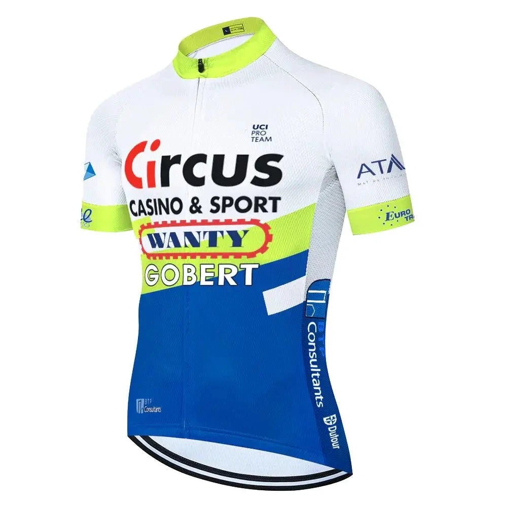 Mandotos Quick-Dry Bike Suit in black with padded shorts, designed for cycling comfort and moisture-wicking performance.