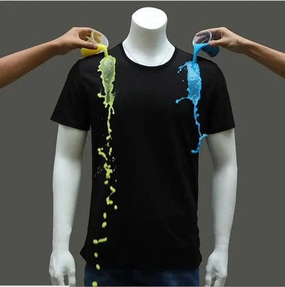 Mandotos quick-drying waterproof anti-fouling couple half-sleeve T-shirt, casual bottoming shirt for outdoor wear