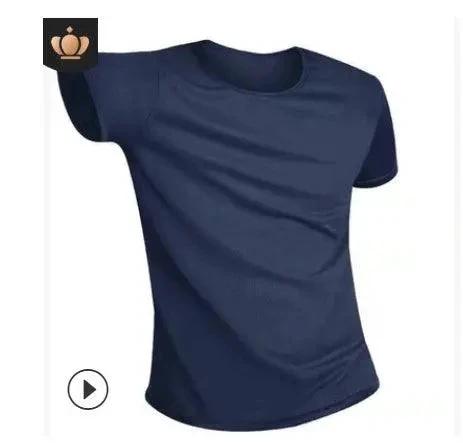 Mandotos quick-drying waterproof anti-fouling couple half-sleeve T-shirt, casual and lightweight for outdoor activities.