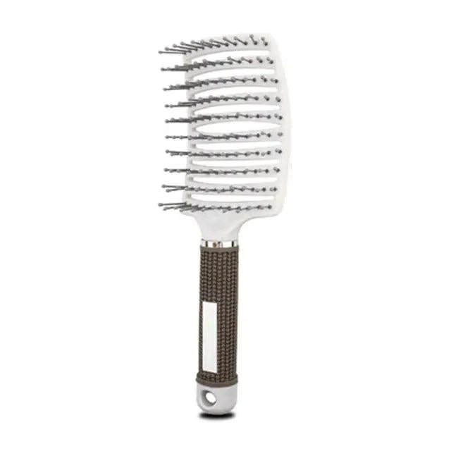 Mandotos ReviveScalp scalp soother comb with ergonomic design for gentle hair relaxation and comfort during use.