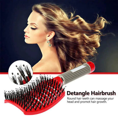 Mandotos ReviveScalp Scalp Soother Comb for hair comfort and relaxation, showing the ergonomic comb with rounded teeth on a white background.