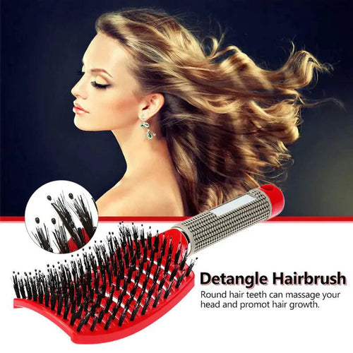 Mandotos ReviveScalp Scalp Soother Comb for hair comfort and relaxation, showing the ergonomic comb with rounded teeth on a white background.