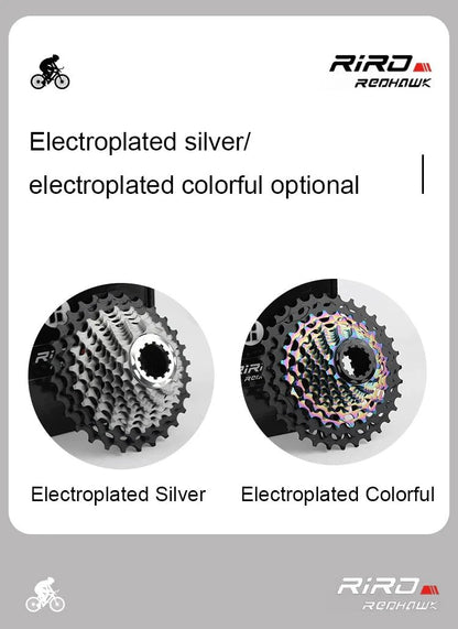 Mandotos RIRO ultra-light hollow freewheel for bicycles, showcasing its sleek design and lightweight construction for improved cycling performance