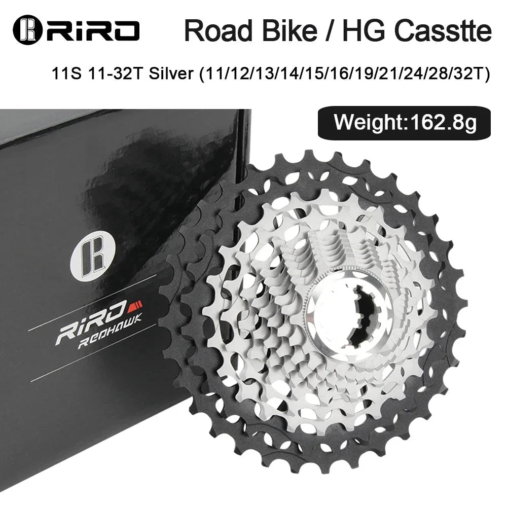 Mandotos RIRO ultra-light hollow freewheel for bicycles, showcasing its sleek design and lightweight construction.