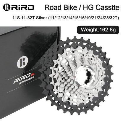 Mandotos RIRO ultra-light hollow freewheel for bicycles, showcasing its sleek design and lightweight construction.