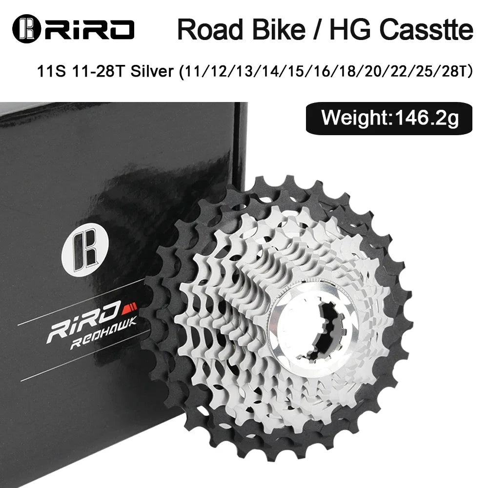 Mandotos RIRO ultra-light hollow freewheel for cycling, showcasing its sleek design and lightweight construction for enhanced performance.