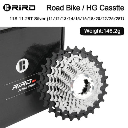 Mandotos RIRO ultra-light hollow freewheel for cycling, showcasing its sleek design and lightweight construction for enhanced performance.