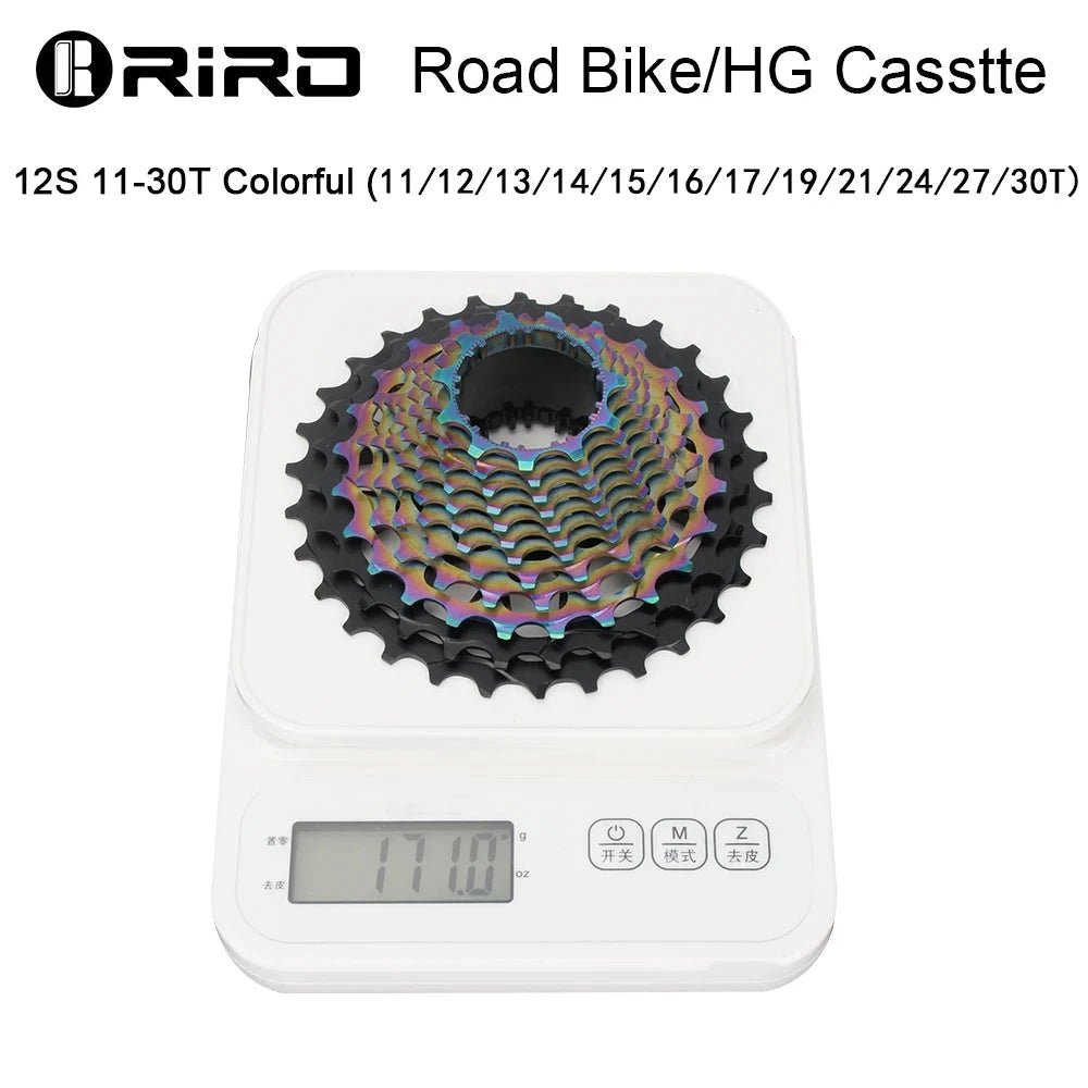 Mandotos RIRO ultra-light hollow freewheel for bicycles, showcasing its lightweight design and high-performance construction.