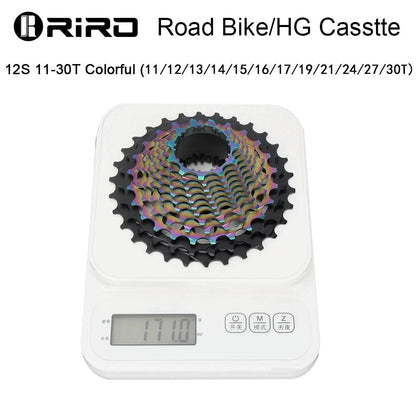 Mandotos RIRO ultra-light hollow freewheel for bicycles, showcasing its lightweight design and high-performance construction.
