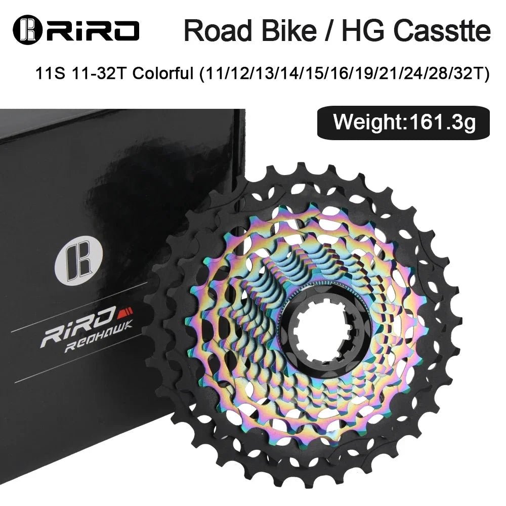 Mandotos RIRO ultra-light hollow freewheel for bicycles, showcasing its sleek design and lightweight construction.