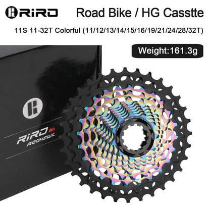 Mandotos RIRO ultra-light hollow freewheel for bicycles, showcasing its sleek design and lightweight construction.